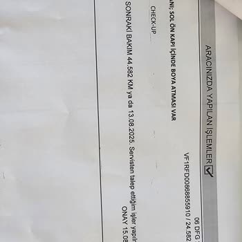 Reno Garanti Kapsamı Kabul Etmiyor