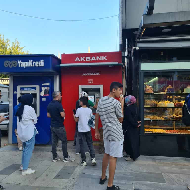 Akbank ATM Para Yutması