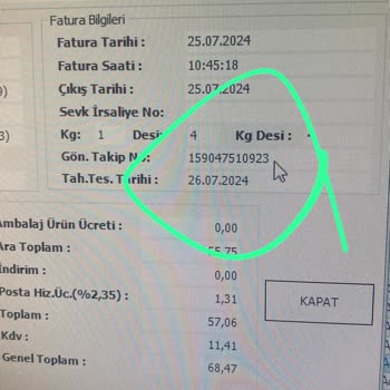 Dagi Firması İade Ücretimi Yatırmıyor