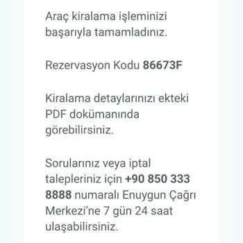 Enuygun.com Araç Kiralama Findeks Saçmalığı