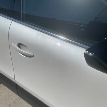 Citroen C4 Sedefli Beyaz Boya Hatası