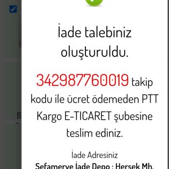 Sefamerve İade Sorunu Ve İlgisizliği