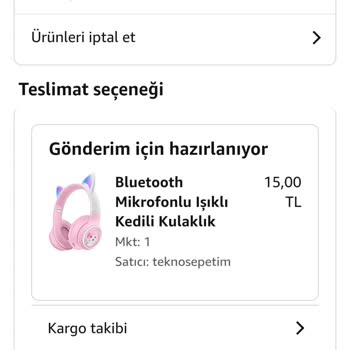 Amazonda Aldığım Ürün Satıcı Tarafından Sahte Kargoya Verildi