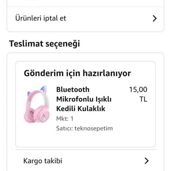 Amazonda Aldığım Ürün Satıcı Tarafından Sahte Kargoya Verildi