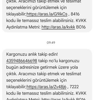 Aras Kargo Plevne Şubesi Kargo Teslimat Sorunu