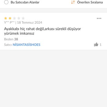 Nişantaşı Shoes Un Giyilemeyen Ayakkabısı