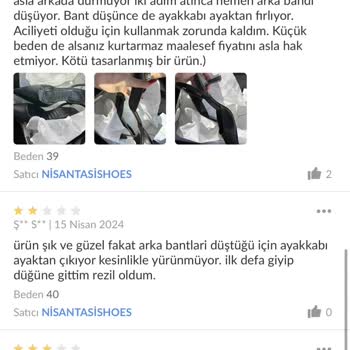 Nişantaşı Shoes Un Giyilemeyen Ayakkabısı