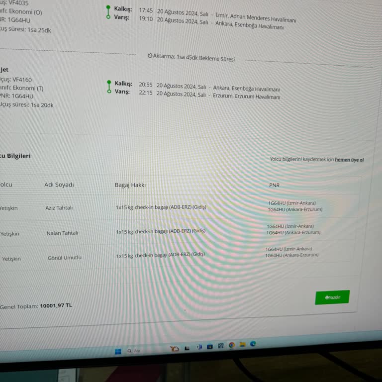 Enuygun.com Uçak Bileti İptalinde Yüksek Kesinti Ve Geri Ödeme Sorunu