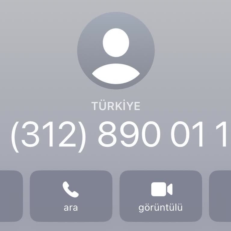 Finans Kuruluşları Adıyla Dolandırıcılık 0312 890 01 16 Şüpheli Aramalar