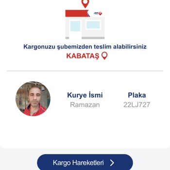 Aras Kargo Kabataş Şube Eve Teslim Yapmıyor