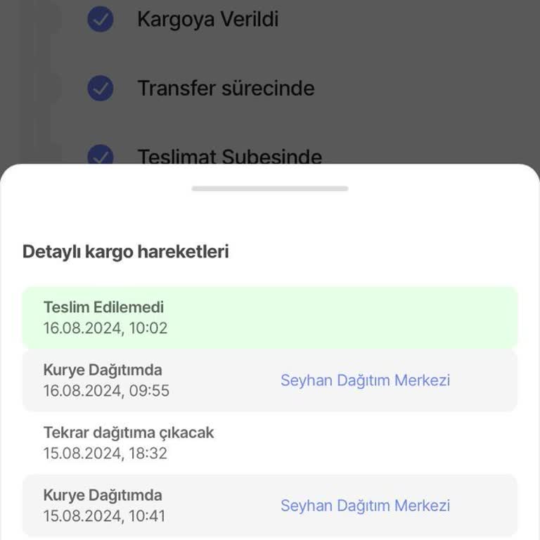 Hepsijet Adana Seyhan Dağıtım Merkezi Personelinden Şikayetçiyim