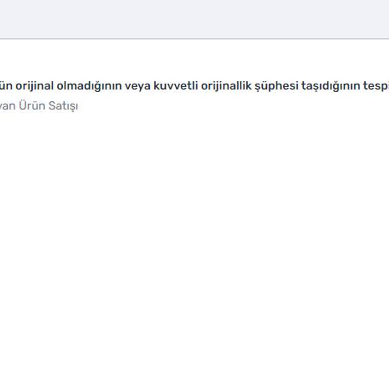 Trendyol Haksız İhlal Puanı