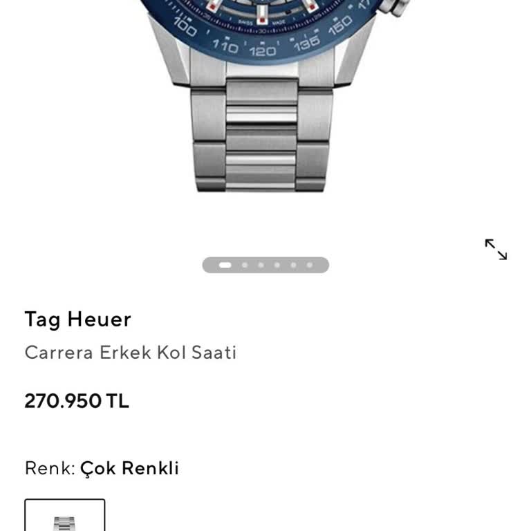 Tag Heuer Carrera Saat 6 Aydır Serviste