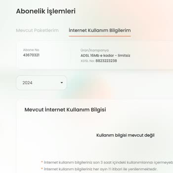 DSmart Tarafından Onay Alınmadan İnternet Üyeliği Devam Ettirilmesi