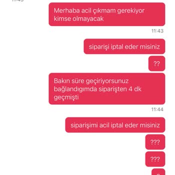 Yemek Sepeti Sorumsuzluk Ve Müşteri Temsilcisi Kötülüğü