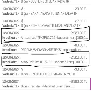 Enpara Kredi Kartı Güvenlik Sorunu Ve Yetersiz Müşteri Hizmeti