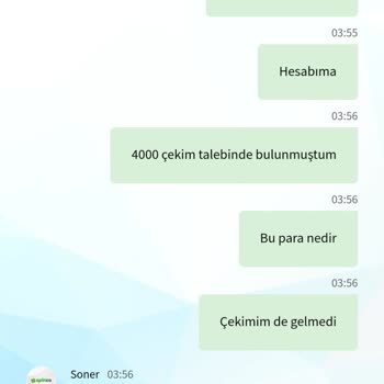 Spinco 4 Bin Tl Paramı Ödemedi!