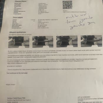 Media Markt Garanti Kapsamındaki Ürünü Tamir Etmeden Geri Gönderdi