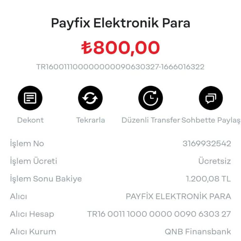 Payfix Ödeme Kurulusu Uygulaması Paraya El Koydu Para Kayıp
