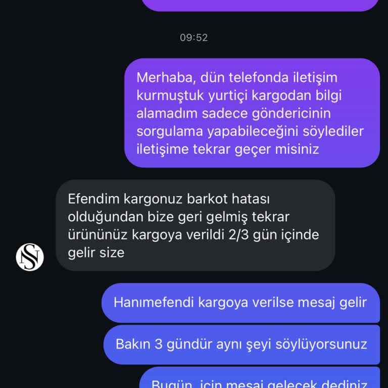 Sevanna Butik Siparişimi Göndermiyor