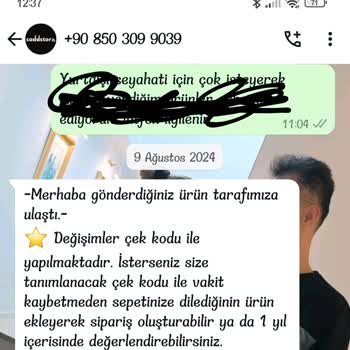 Caddestore Ücret İadesi