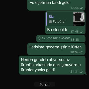 Scatti İletişime Geçememe Yanlış Ürün