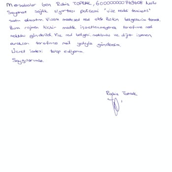 Hep İyi Sigorta Vize Reddi Teminatı Ücret İadesi Sorunu