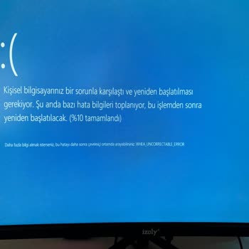İzoly Bozuk Bilgisayar Gönderip İade Mümkün Değildir Diyor