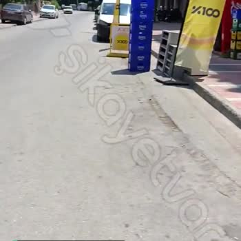 Mersin Yenişehir Belediyesi Yolda Çökme Var!