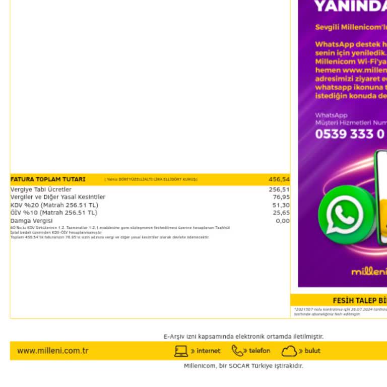 Millenicom'un Beklenmedik Zamları Ve Aktivasyon Ücreti Sorunu