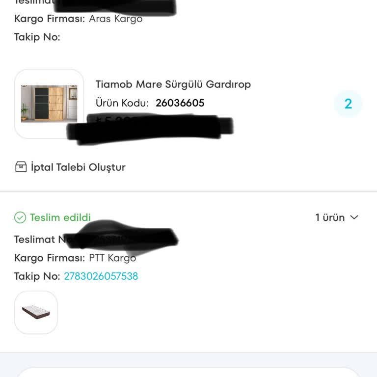 A101 Ekstra Teslimat Sorunu