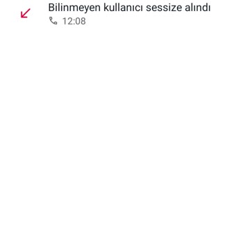WhatsApp Bilinmeyen Numara