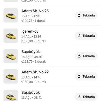 Uber Taksimetrede Yazandan Farklı Ücret Çekildi