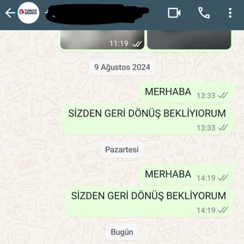 Türkiye Sigorta Hasar Ödemesi Yapılmamaktadır