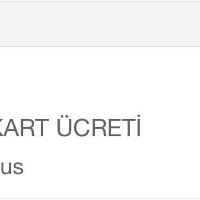 Garanti BBVA Bonus Kredi Kartı Aidat Ücreti