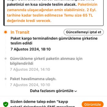 MNG Kargo Siparişimi Teslim Almadı
