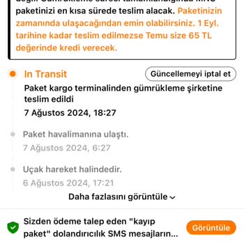 MNG Kargo Siparişimi Teslim Almadı