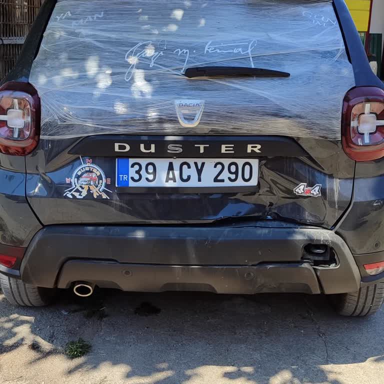 Dacia Duster Arka Tampon