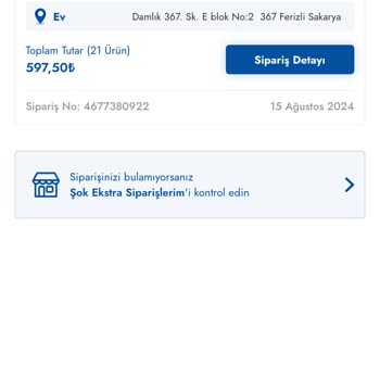 Şok Market Siparişlerinde Sürekli Gecikme Ve İletişim Sorunları