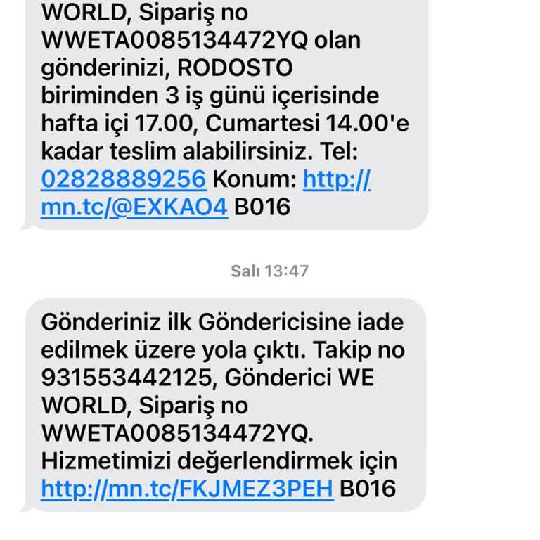 MNG Kargo Olağan Kalitesiz Hizmeti