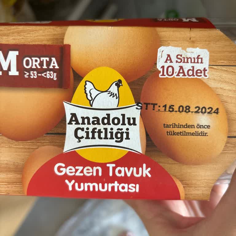 Cepte Şok Tarihi Geçmiş Yumurta Gönderdi.