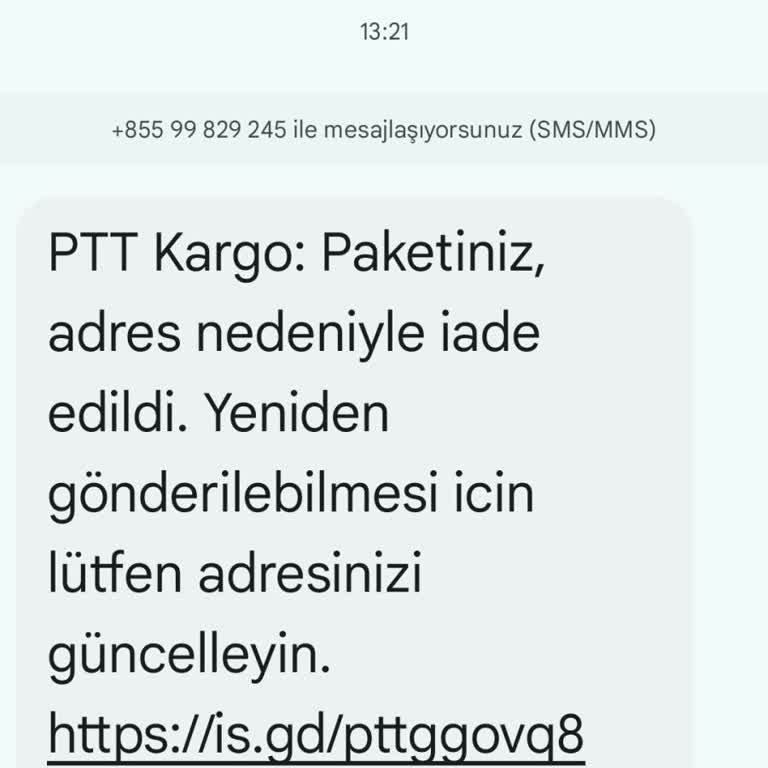 Kargo Adında Yanıltma!