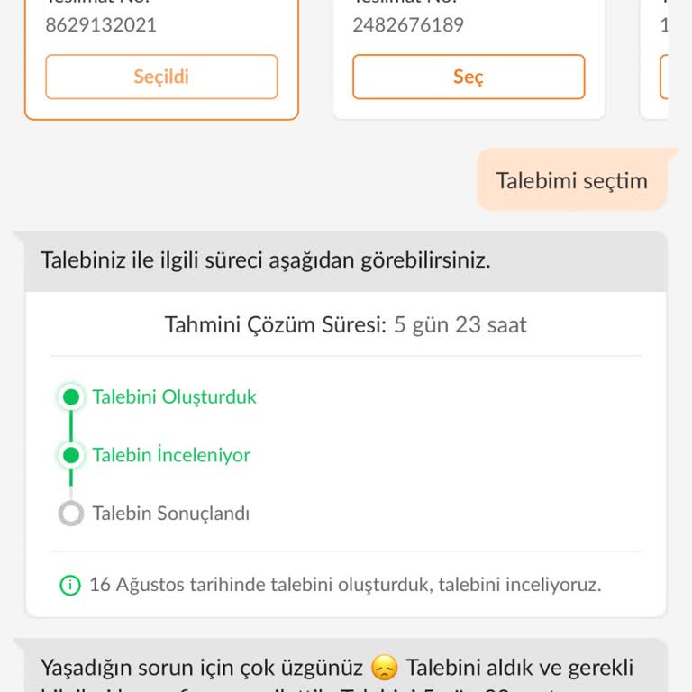 MNG Kargo Ve Trendyol Müşteri Hizmetleri Mağduriyeti