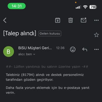 Bisu Canlı Desteğe Ulaşamıyorum Mağdurum