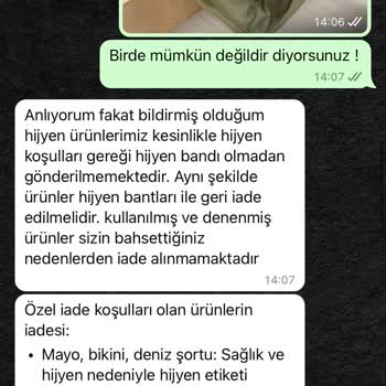 Pull and Bear Pull And Beardan Aldığım Mayo Hijyen Bandı Olmadan Pis Gönderildi!