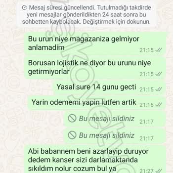 TürkoğluAvm İade Sürecinde Yaşanan Gecikme