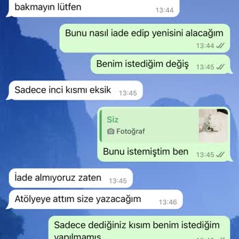 Cicekli.hikayeler (Instagram) Yanlış Ve Defolu Ürün Gönderimi İle İlgili Sorunlar
