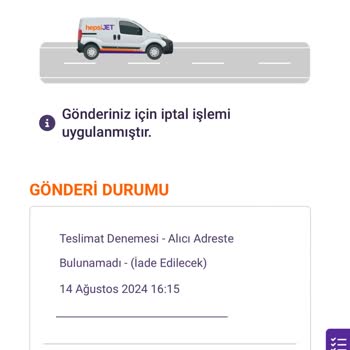Vodafone Her Şey Yanımda Vodafone Ve Hepsijet İş Birliği Ürünümü Teslim Etmedi...