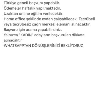 Sahibinden İş İlanlarına Dikkat