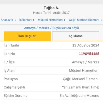 Sahibinden İş İlanlarına Dikkat